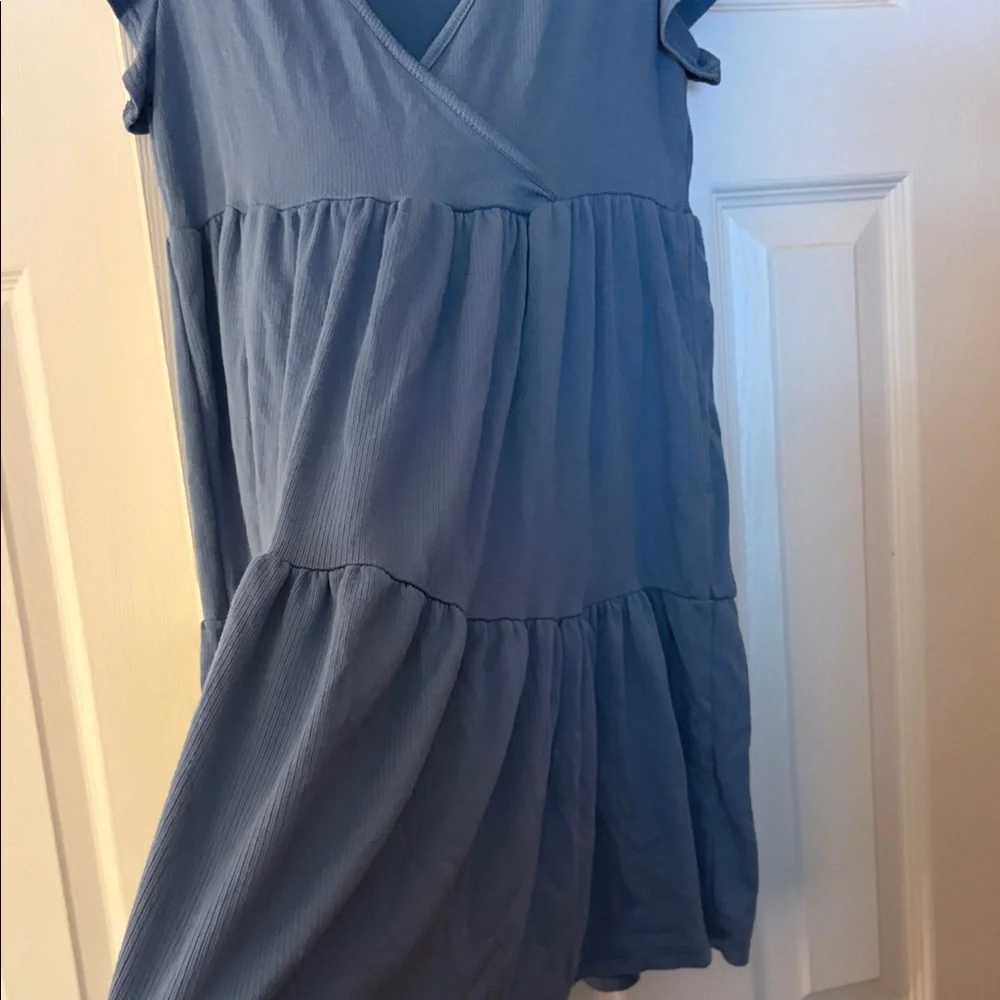 See You Monday Blue Tunic Top - Picture 5 of 6